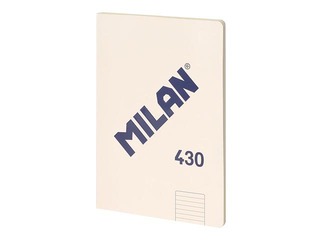 Klade mīkstos vākos Milan, A4, līniju, bēša, 48 lapas
