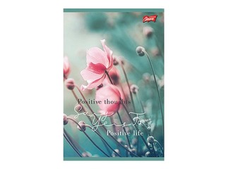 Klade Unipap B5, Positive Life, rūtiņu, 160 lapas