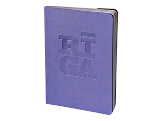 Piezīmju grāmata Balts Rīga Original, punktiņu, A5, violeta