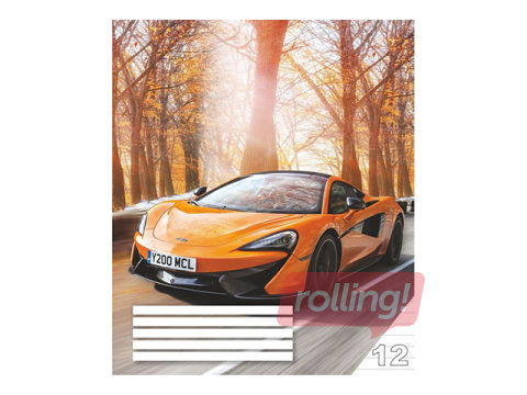 Burtnīca Centrum, līniju, 12 lapas