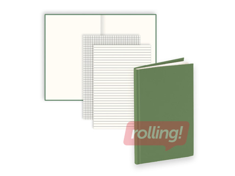 Piezīmju grāmata Chic, 125x193 mm, zaļš