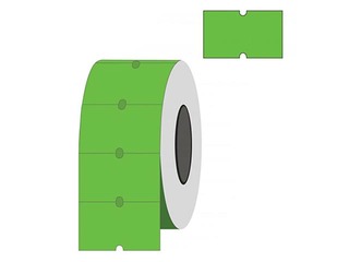Marķēšanas uzlīmes 21.5 x 12 mm, zaļas