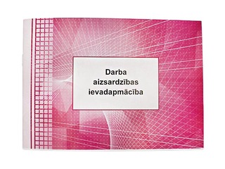 Darba aizsardzības ievadapmācības reģistrācijas žurnāls, A5