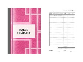 Kases grāmata paškopējoša, A5, 31 komplekts