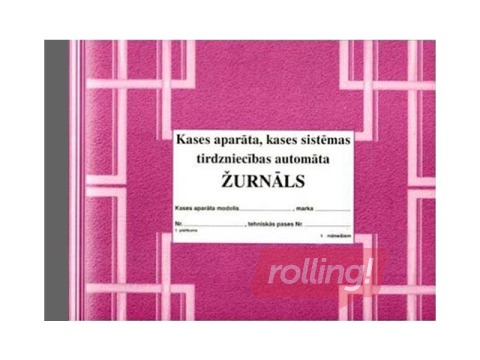 EKA kases žurnāls, A4, 9 mēneši