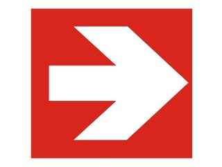 Uzlīme - zīme “Virziens uz ugunsdz. iekārtu un līdzekļu atrašanās vietu”, luminiscējoša