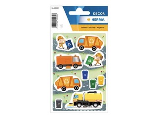 Uzlīmes Herma Decor Rubbish man