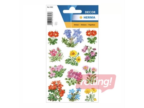 Uzlīmes Herma Decor, Mountain flowers, 3 lapas