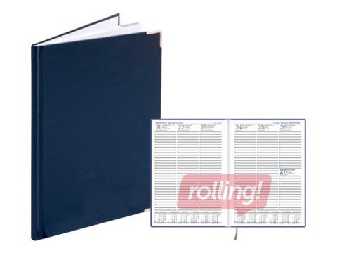 Diary Prestige, A5, balacron, blue