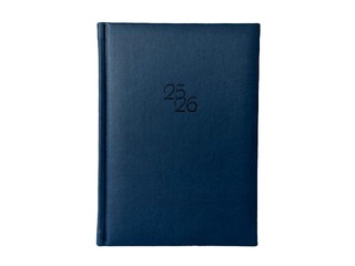 Skolotāja dienasgrāmata, A5,  iesieta, tumži zila