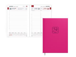 Dienasgrāmata Business Classic, A5, aveņu sarkana