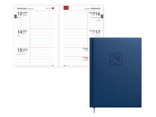 Dienasgrāmata Tempo Nedēļa, tumši zila