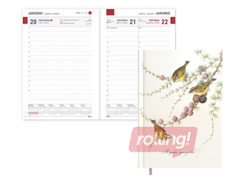 Dienasgrāmata Business Design, Little Birds, A5