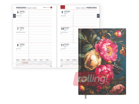 Dienasgrāmata Assistant Design, Esmeralda, A5