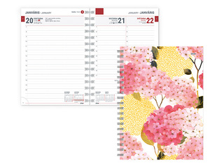 Dienasgrāmata Tempo Spiral Design Diena, Annabel