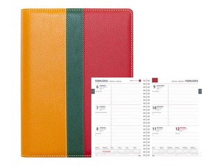 Diary Spirex Baltics, A5, faux leather, Lithuania