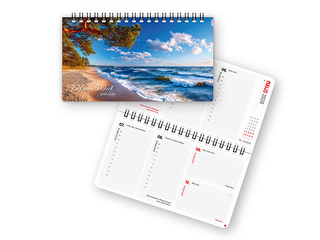 Dienasgrāmata Dreamy Week, 17x9.5 cm, Soft Touch Nr.2