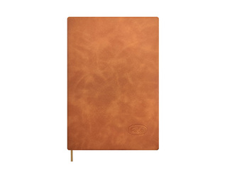 Dienasgrāmata Forofis bez datumiem, līniju, brūna, A5