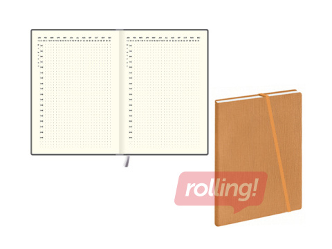 Dienasgrāmata Private, dzeltena ar tekstūru