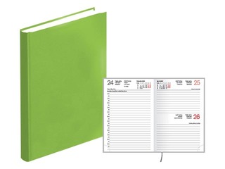 Kabatas kalendārs Mono, A6, balacron, gaiši zaļš