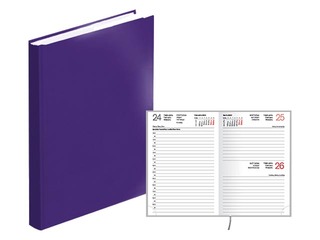 Kabatas kalendārs Mono, A6, balacron, violets