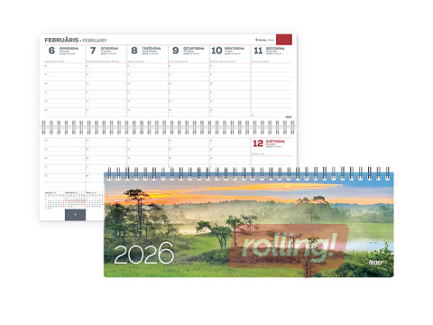 Galda kalendārs Memo Card, Morning