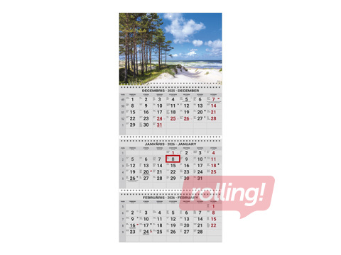 Sienas kalendārs Office Extra, Nr.8