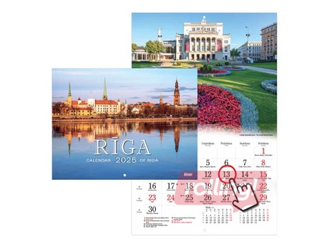 Sienas kalendārs, Rīga
