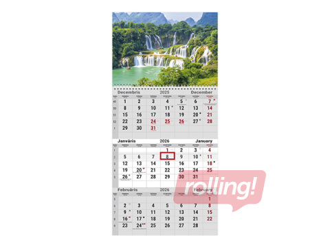 Sienas kalendārs Office, Nr.9