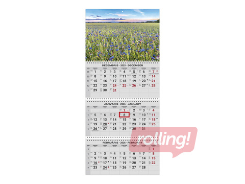 Sienas kalendārs Office Extra, Nr.1