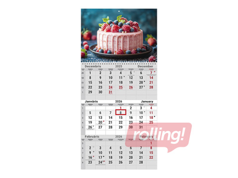 Sienas kalendārs Office, Nr.15