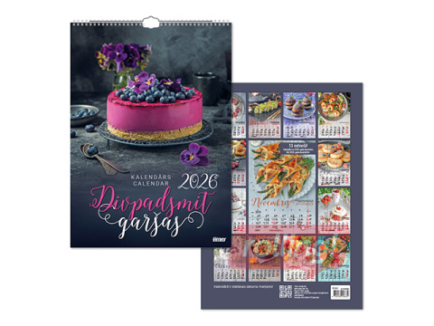 Sienas kalendārs, Divpadsmit garšas