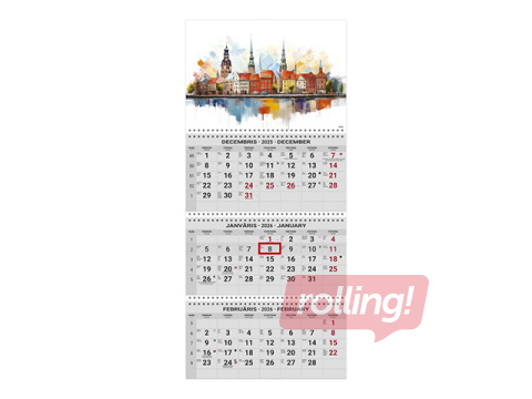 Sienas kalendārs Office Extra, Nr.7