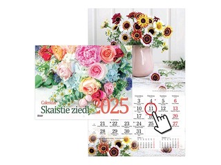 Sienas kalendārs, Skaistie ziedi