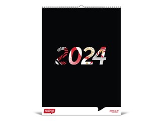 Rolling sienas kalendārs 2024 (A2)