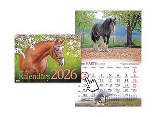 Sienas kalendārs, Zirgi