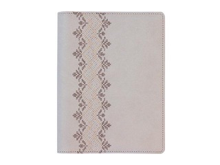 Skolotāja dienasgrāmata Pattern, gaiši pelēka, A5