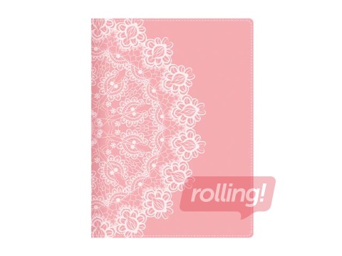 Skolotāja dienasgrāmata Trend, A5, White Lace