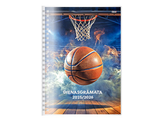 Skolēnu dienasgrāmata, 1.-9. klasei, ar spirāli, A5, Nr.8