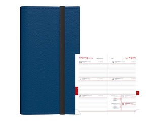 Skolēnu dienasgrāmata, 10.-12. kl., Midi Flex, 90x167 mm, tumši zils