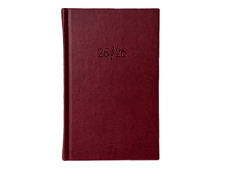 Student Diary, 10.-12. grade, claret