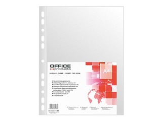 Dokumentu kabatiņas Office Products, A4, glancētas, 40 mic., 100 gab.