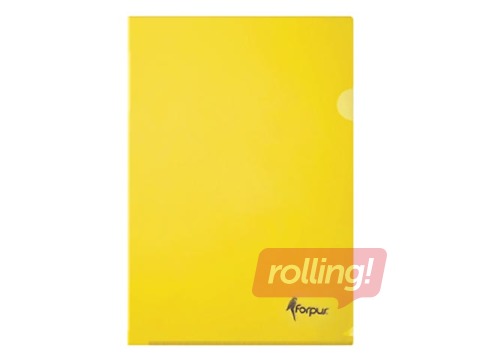 Folder - Corner Forpus, A4, glossy, yellow