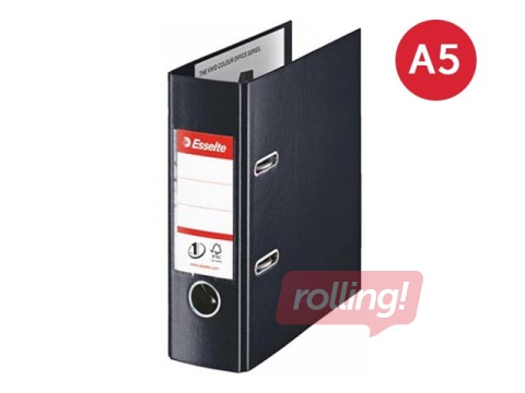 Папка - регистратор Esselte No.1 Power, A5, чёрная, 75мм