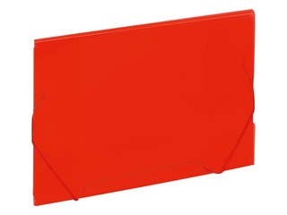 Mape ar gumiju Grand, A4, sarkana 