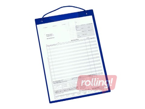 Service board  Eco, A4, blue