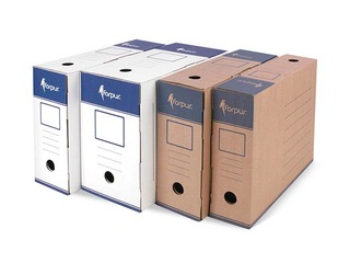 Архивная коробка Forpus Kraft, A4,10 см, картон