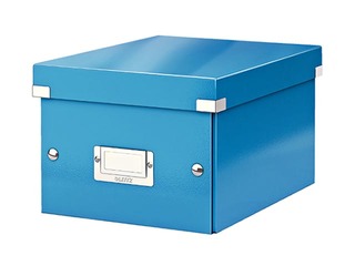 Uzglabāšanas kaste Leitz, Click & Store, A5, zila