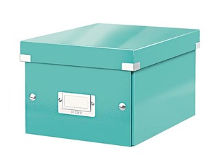 Uzglabāšanas kaste Leitz, Click & Store, A5, ledus zila