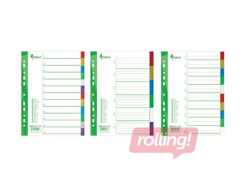 Dokumentu sadalītājs Forpus, A4,1-12, krāsains